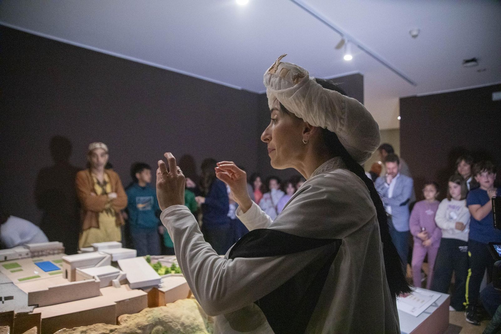 Presentación de la maqueta de la Alcazaba de Almería, en imágenes