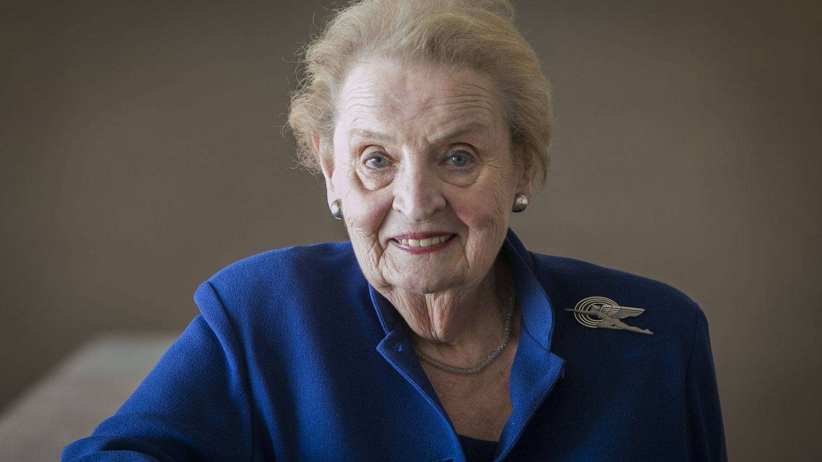 Madeleine Albright.