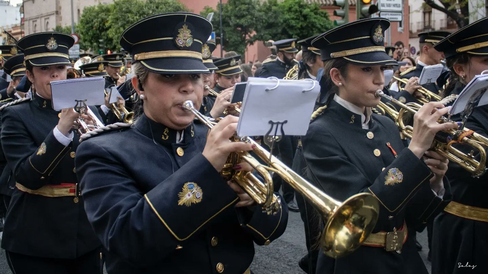 328 marchas en total ha interpretado la banda esta Semana Santa