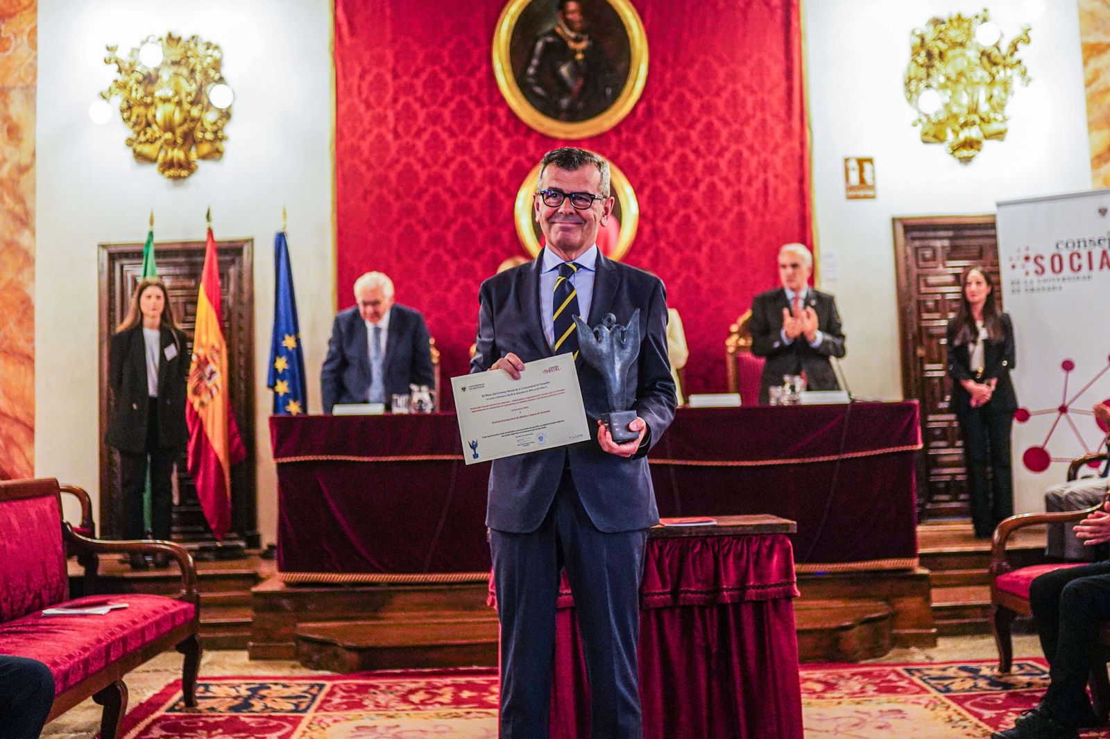 Las mejores imágenes de los Premios Consejo Social Universidad de Granada