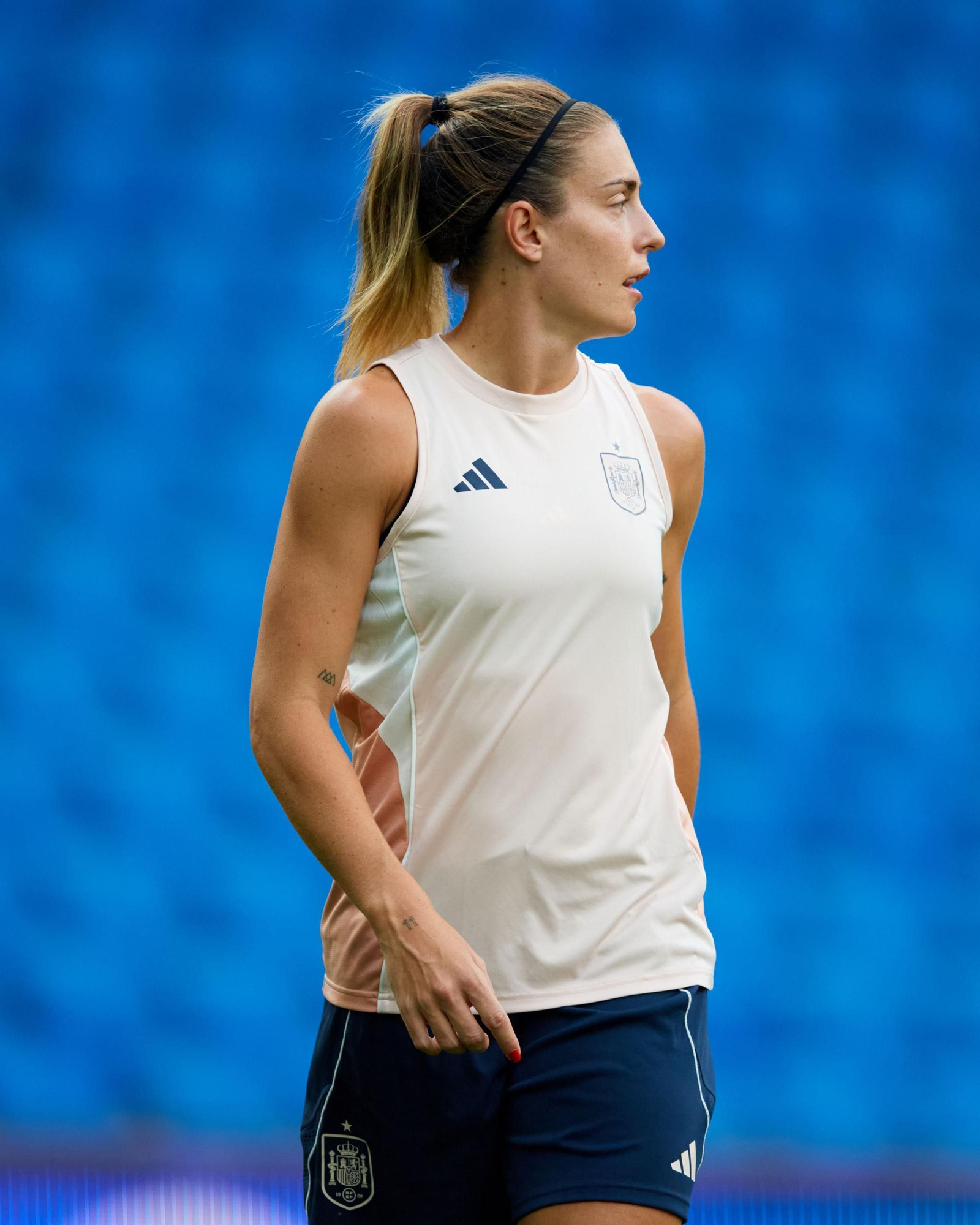 Las fotos de España antes de la final de la Eurocopa femenina