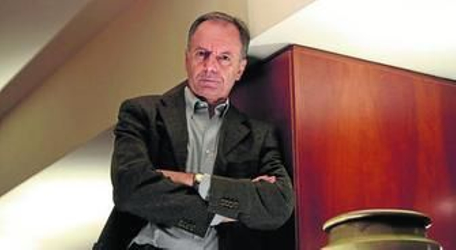 Antonio Soler, en el hotel malagueño donde transcurrió la entrevista.