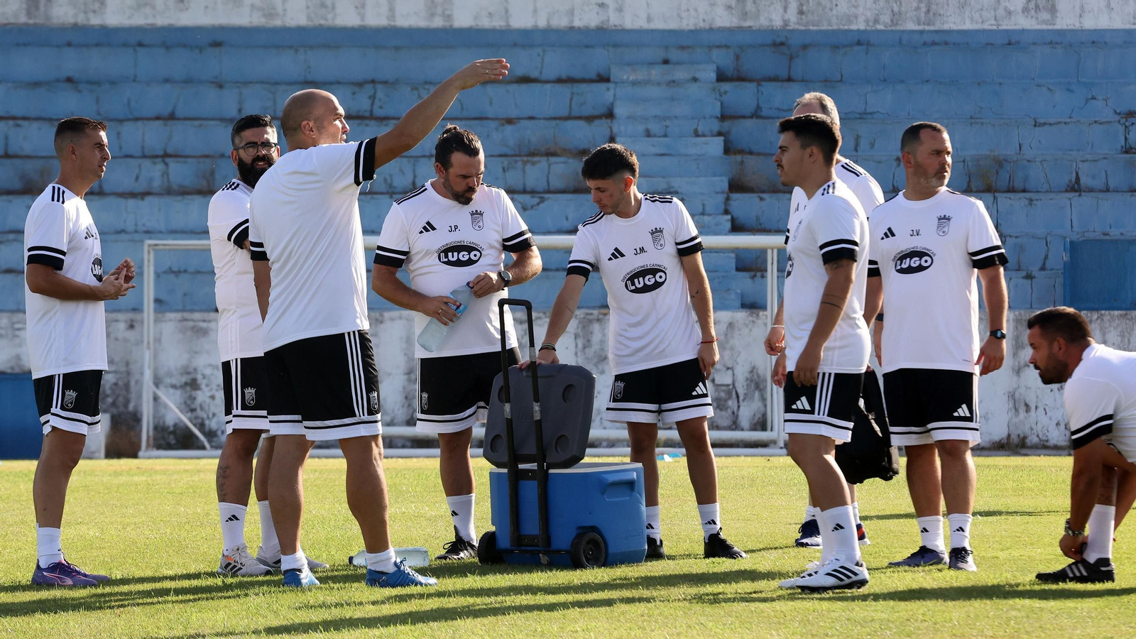 Primer entrenamiento del Xerez CD en el Pedro Garrido de Jerez