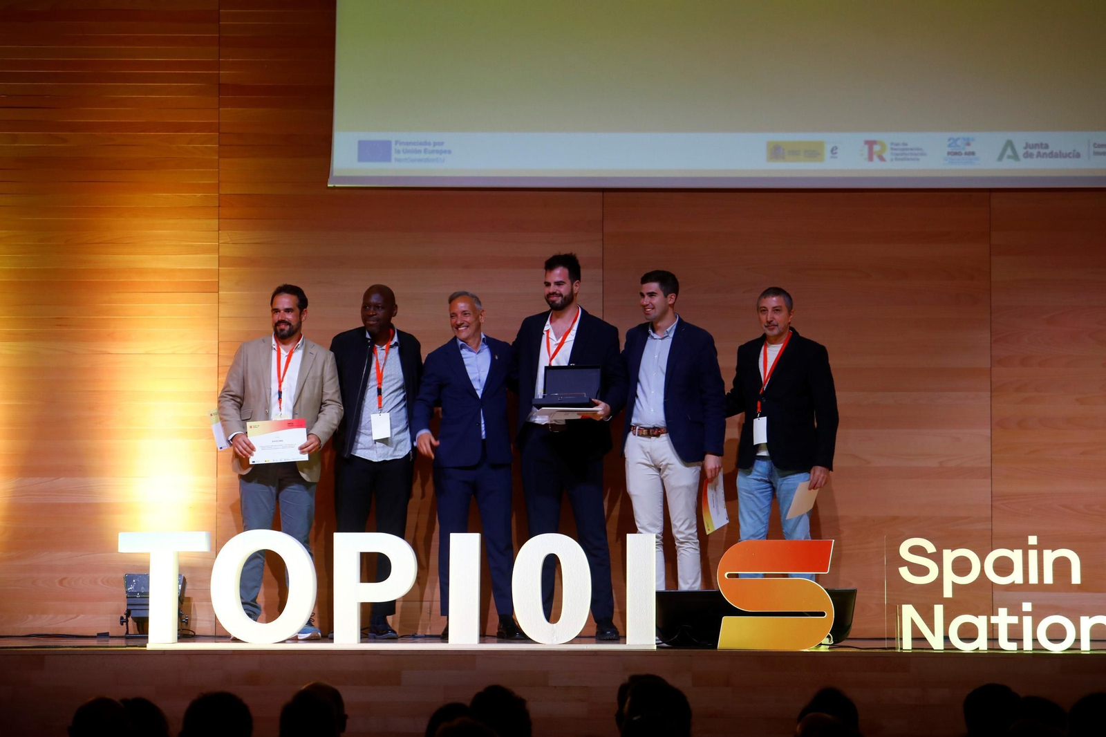 Entrega de premios de la gala 'Top 101 Spain Up Nation' en Córdoba