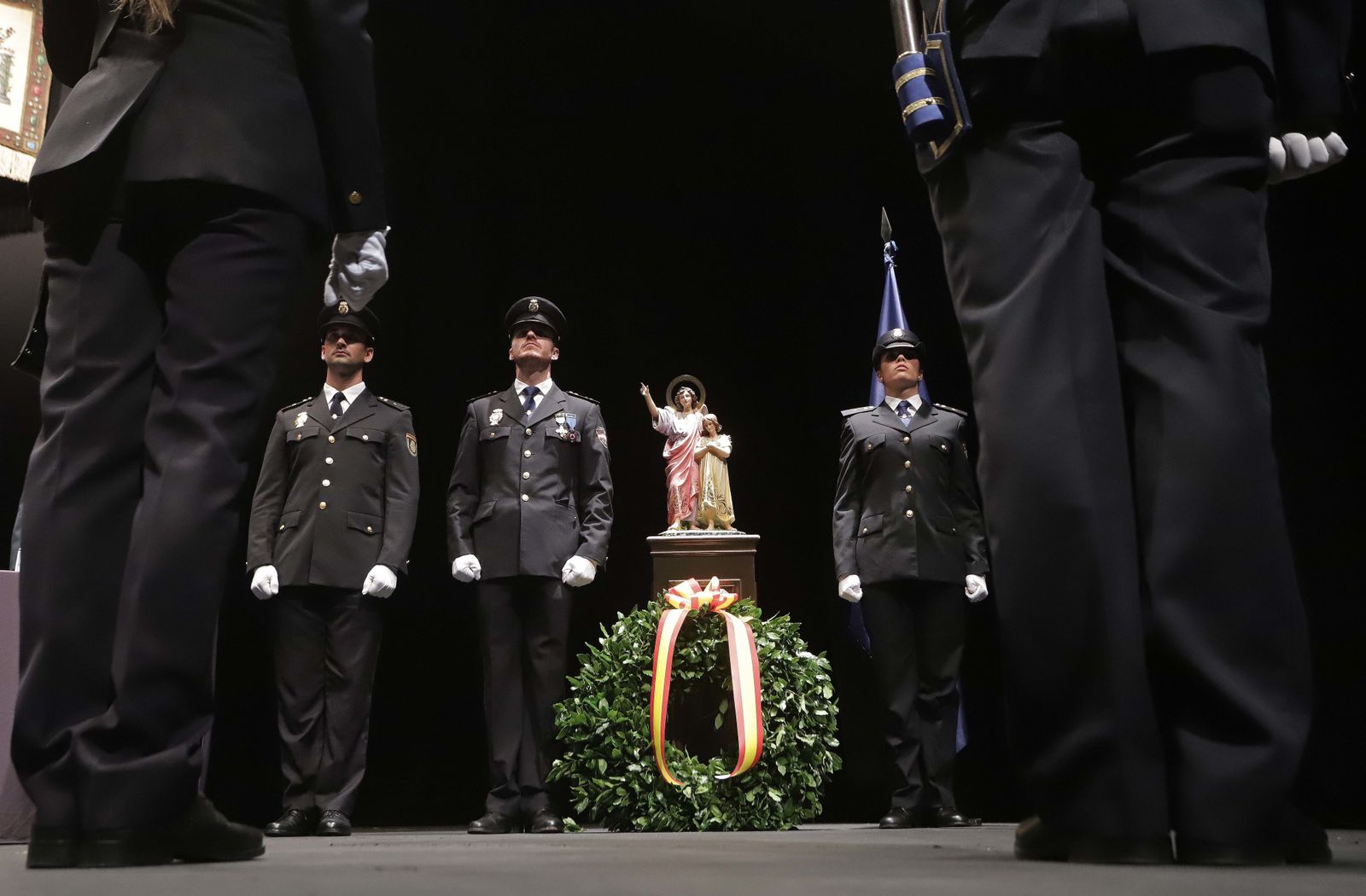 Celebración del Día de la Policía Nacional en La Línea