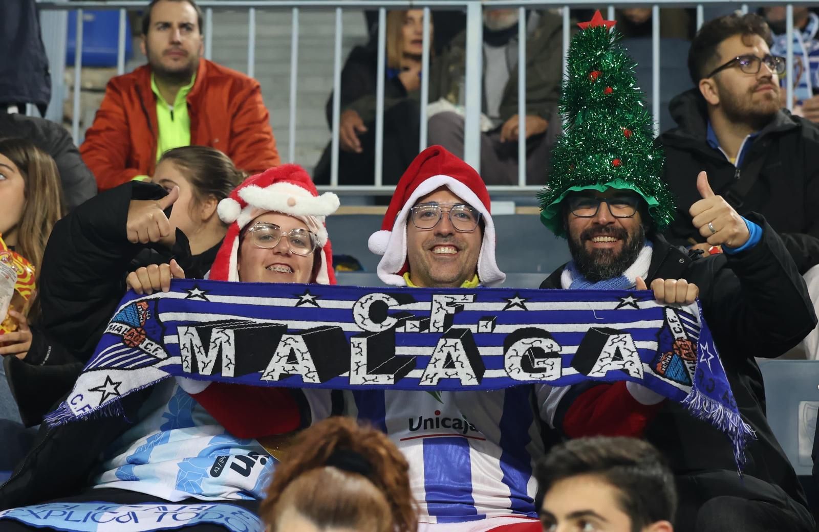 El Málaga CF-Eldense, en fotos