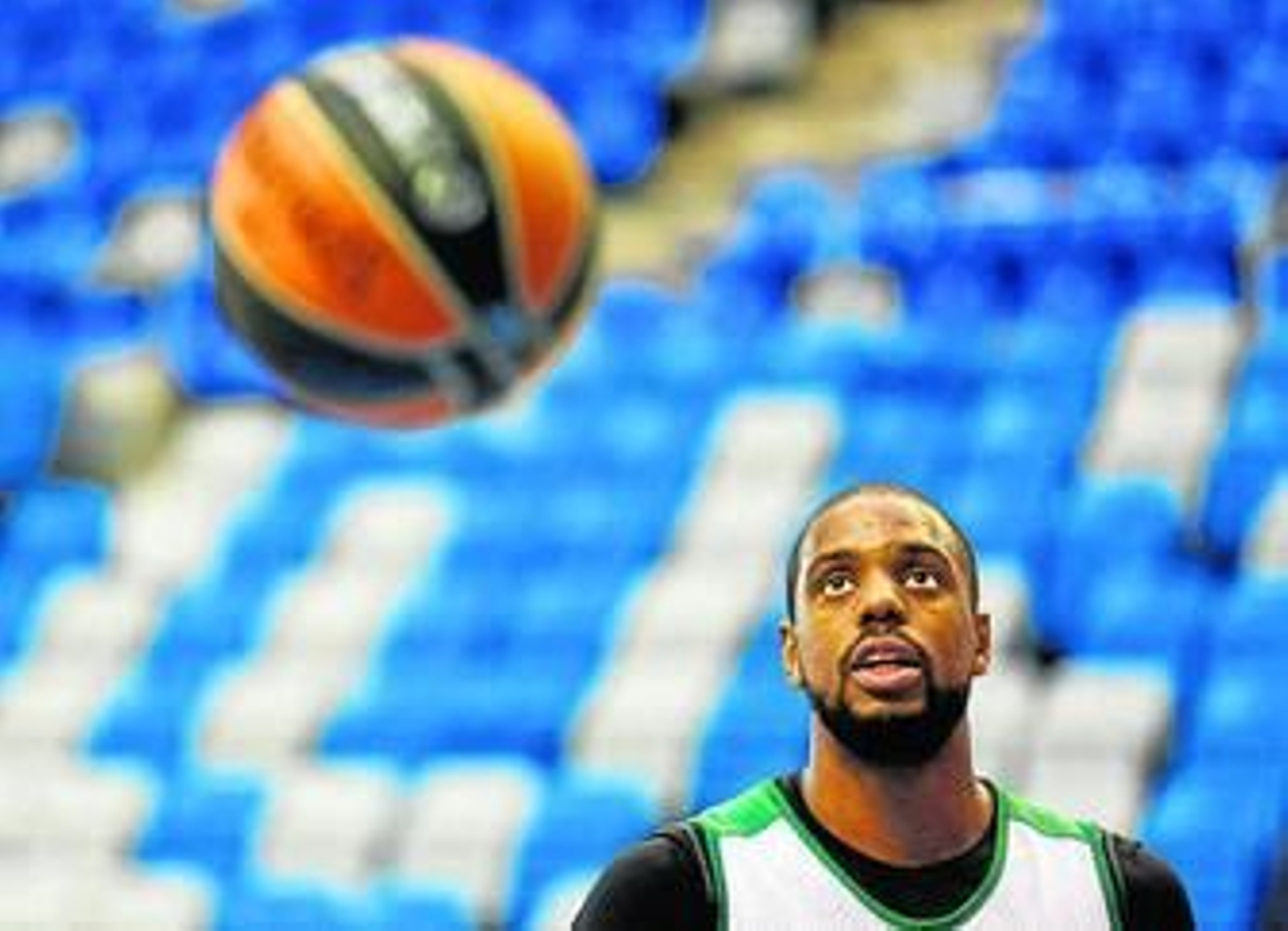 Wiil Thomas, en un entrenamiento.