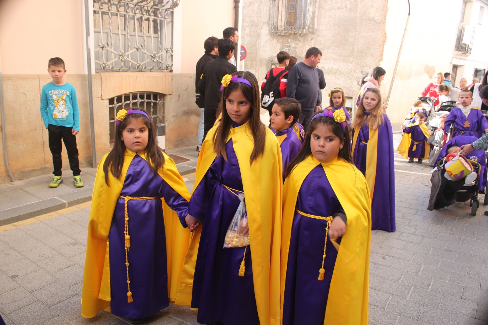 La primera procesión infantil de Vélez-Rubio, en imágenes