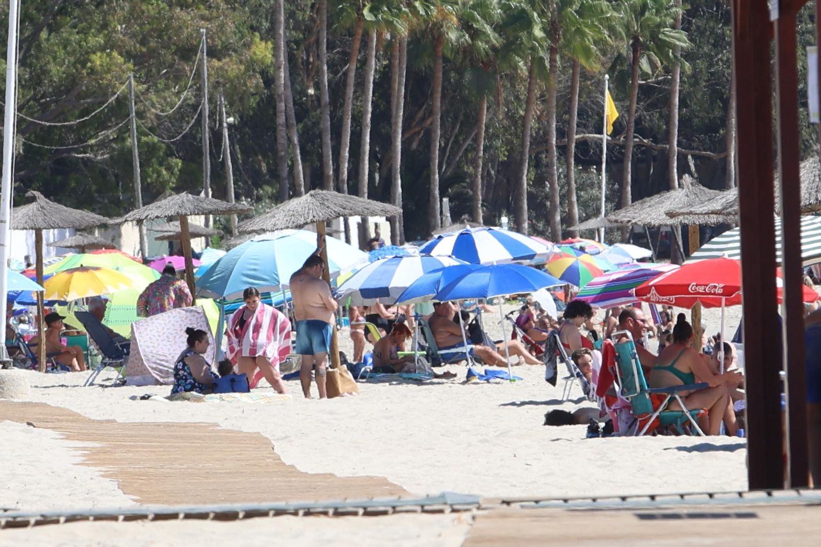 Las fotos del último domingo de playa de agosto en el Campo de Gibraltar