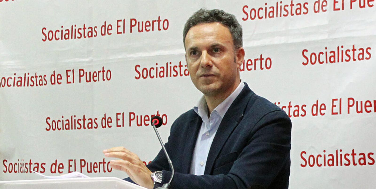 El secretario local del PSOE, David de la Encina.