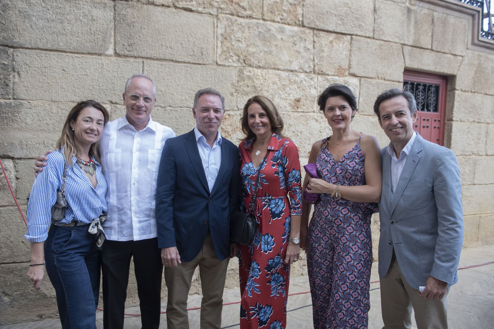 Olimpia Rodrigálvarez, Antonio Hernández, Manuel De la Cruz,  Natividad García, Angustias Nieto y Manuel Camacho