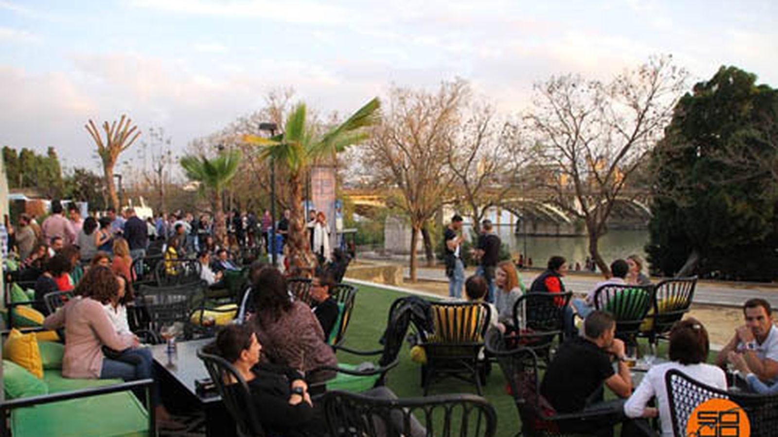 Vistas de la terraza de la Lonja del Barranco