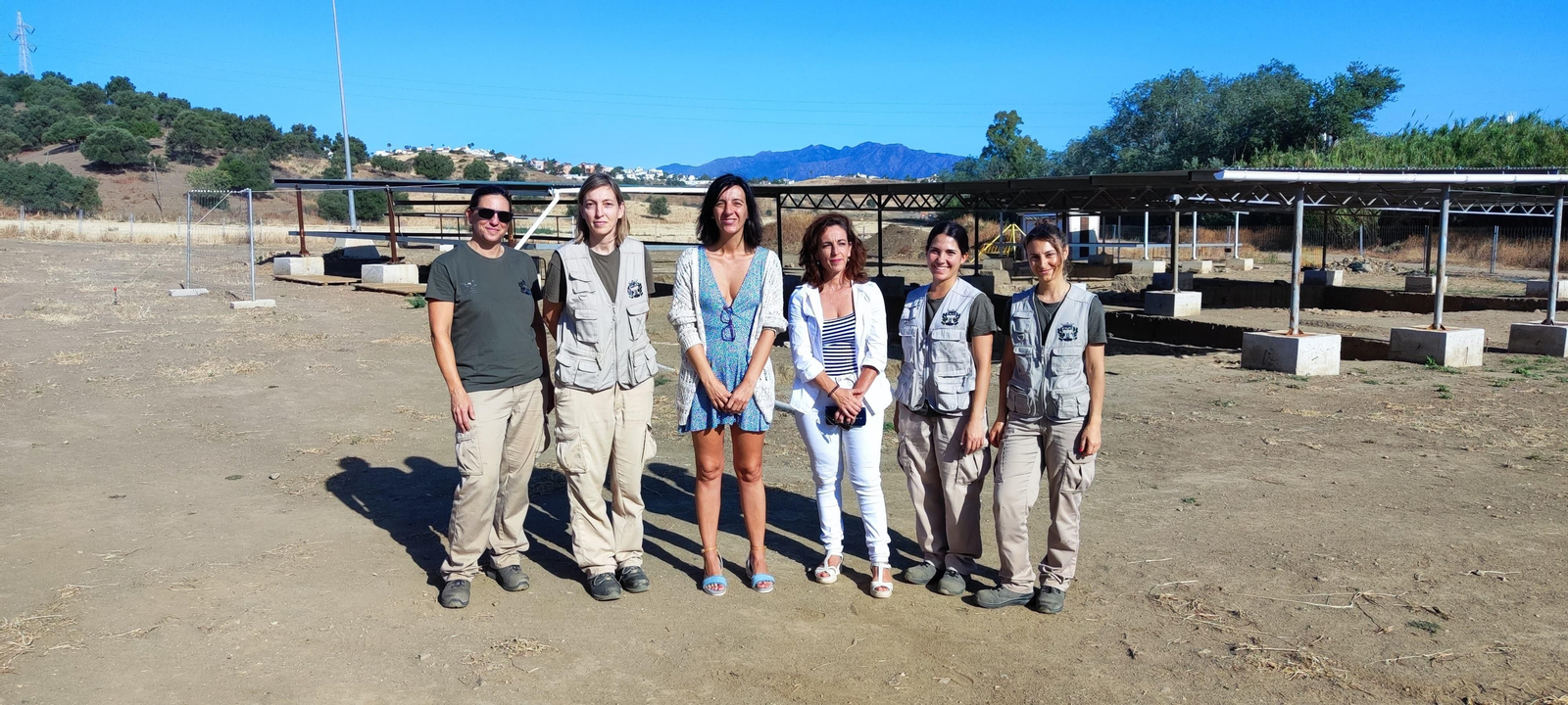 La presentación de las visitas guiadas al yacimiento.