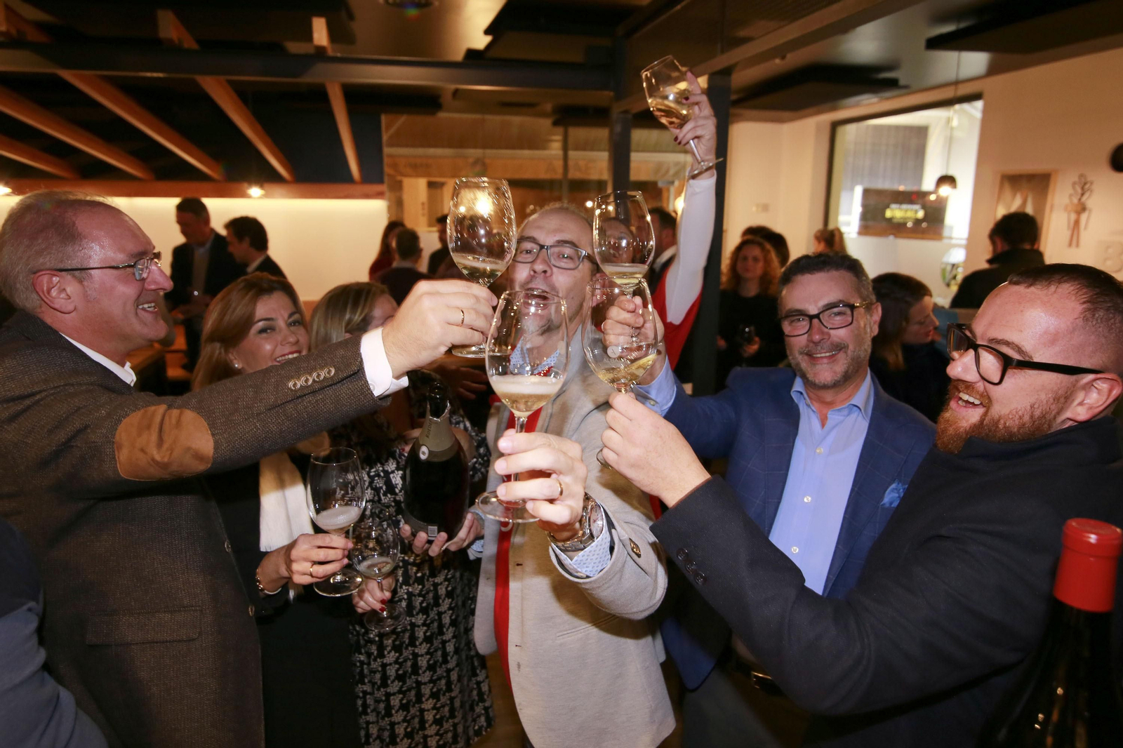 Celebración de la primera estrella Michelín 'Mantúa'