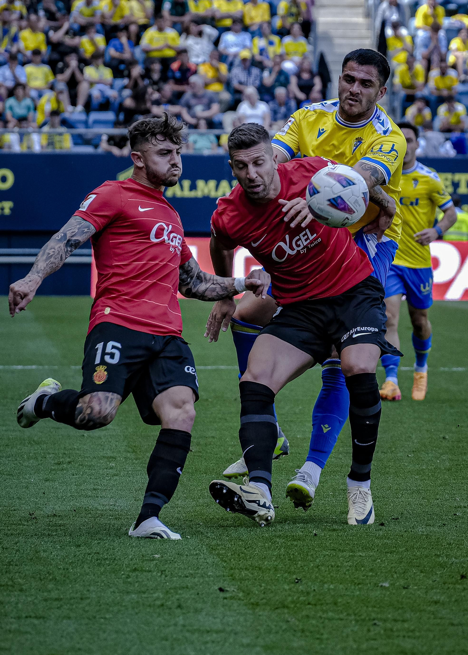 Las mejores imágenes del partido Cádiz CF - RCD Mallorca