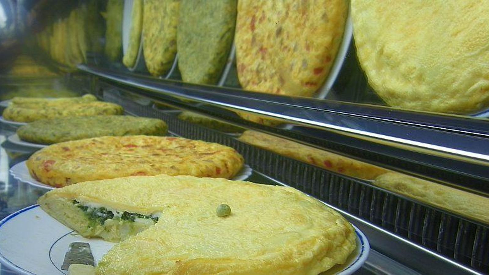 Variedad de tortillas en el Veedor