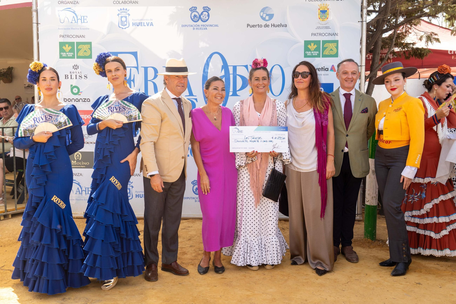 Imágenes de la entrega de reconocimientos de la X edición de la Feria de Otoño y del Caballo 2025 de Huelva