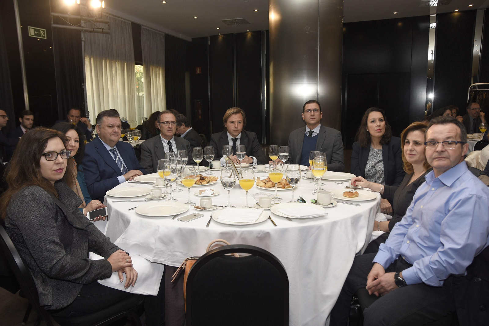 Inmaculada López, Rafaela Crespín, Francisco José Zurera, José Manuel de Siles, Antonio Repullo, Adrián Fernández, Anabel Calero, María del Carmen Aguilera y Manuel Ruiz.