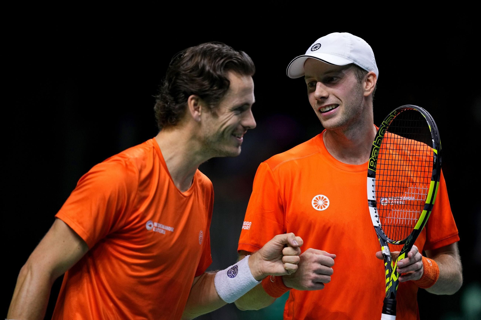 Las fotos de la derrota de España en el dobles ante Países Bajos