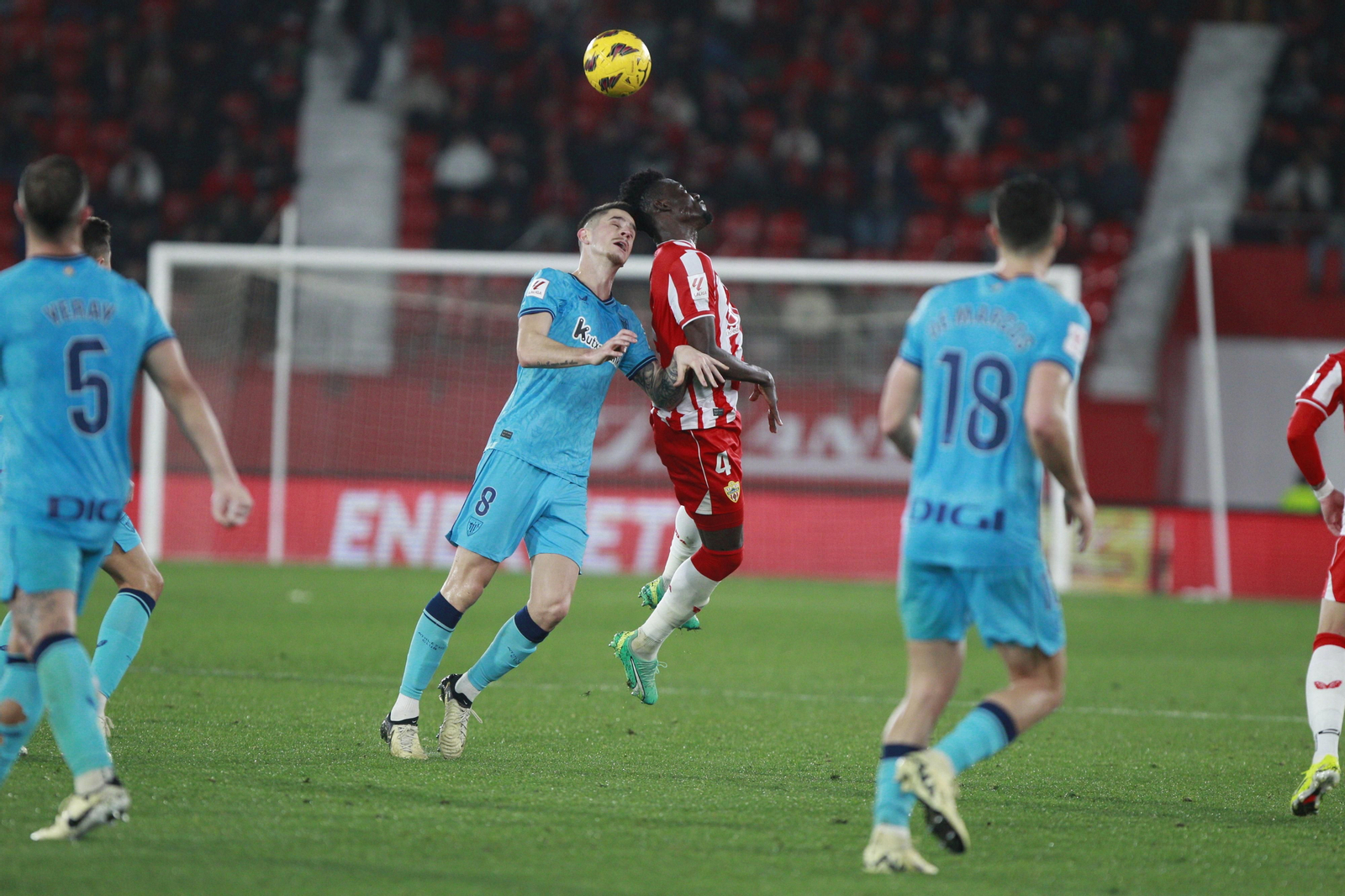 Las mejores imágenes del partido U.D. Almería-Athletic de Bilbao