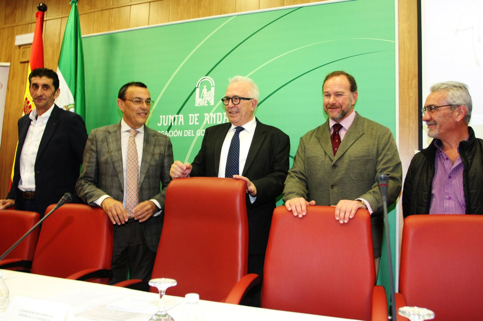 Presentación del Pacto Andaluz por la Industria en la delegación de la Junta en Huelva