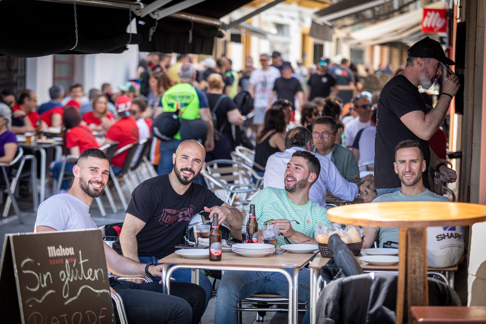 Imágenes de la motorada en El Puerto