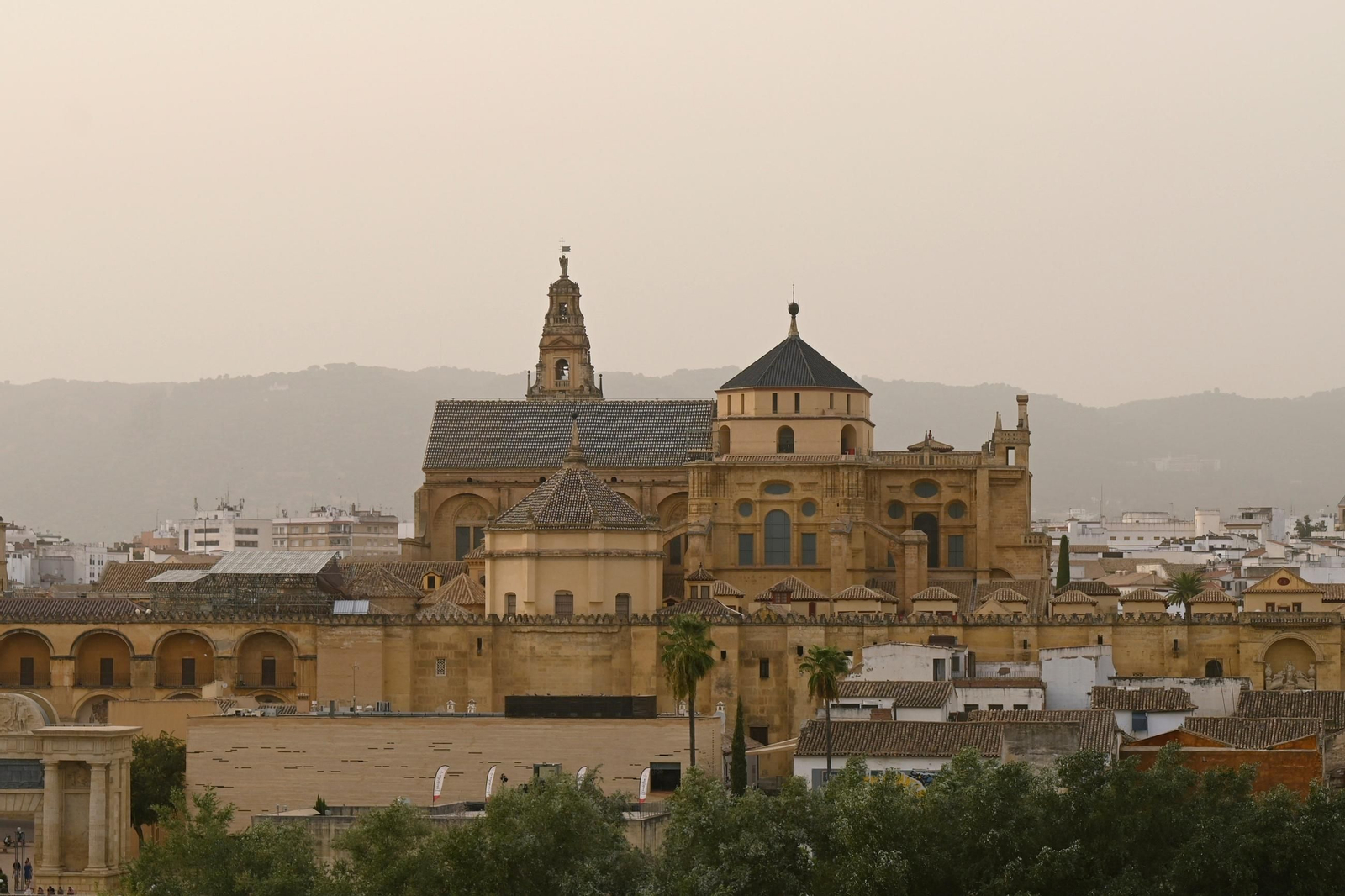 Calima sobre Córdoba