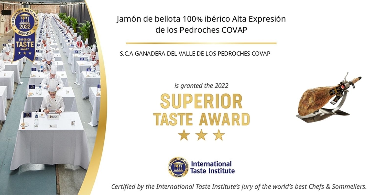 Sello del International Taste Institute.