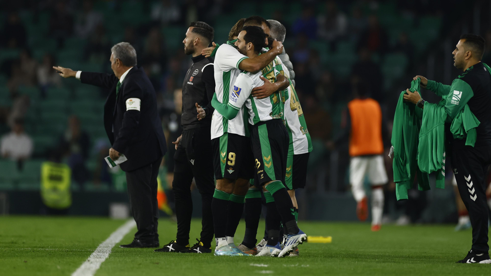 Las imágenes del Betis-Manchester United