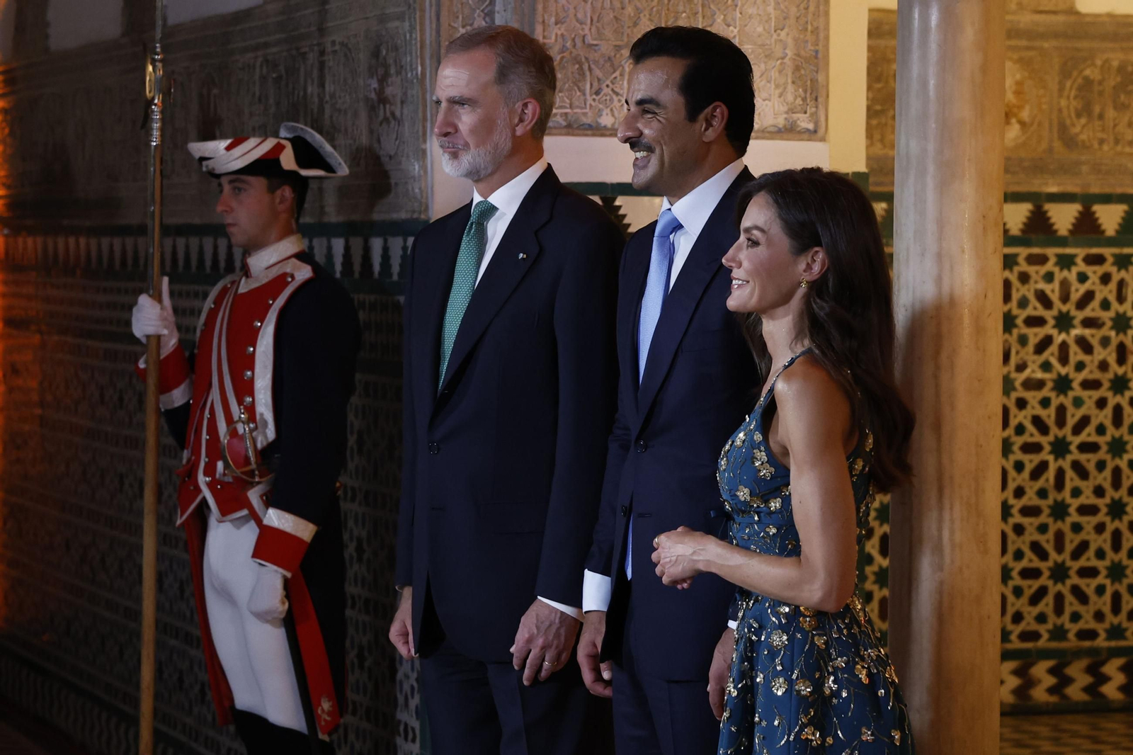 Las fotos de la cena de gala dada por los Reyes previa a la cumbre de la ONU en Sevilla
