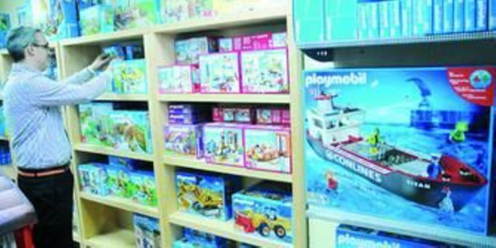 La embajada de Lego y Playmobil