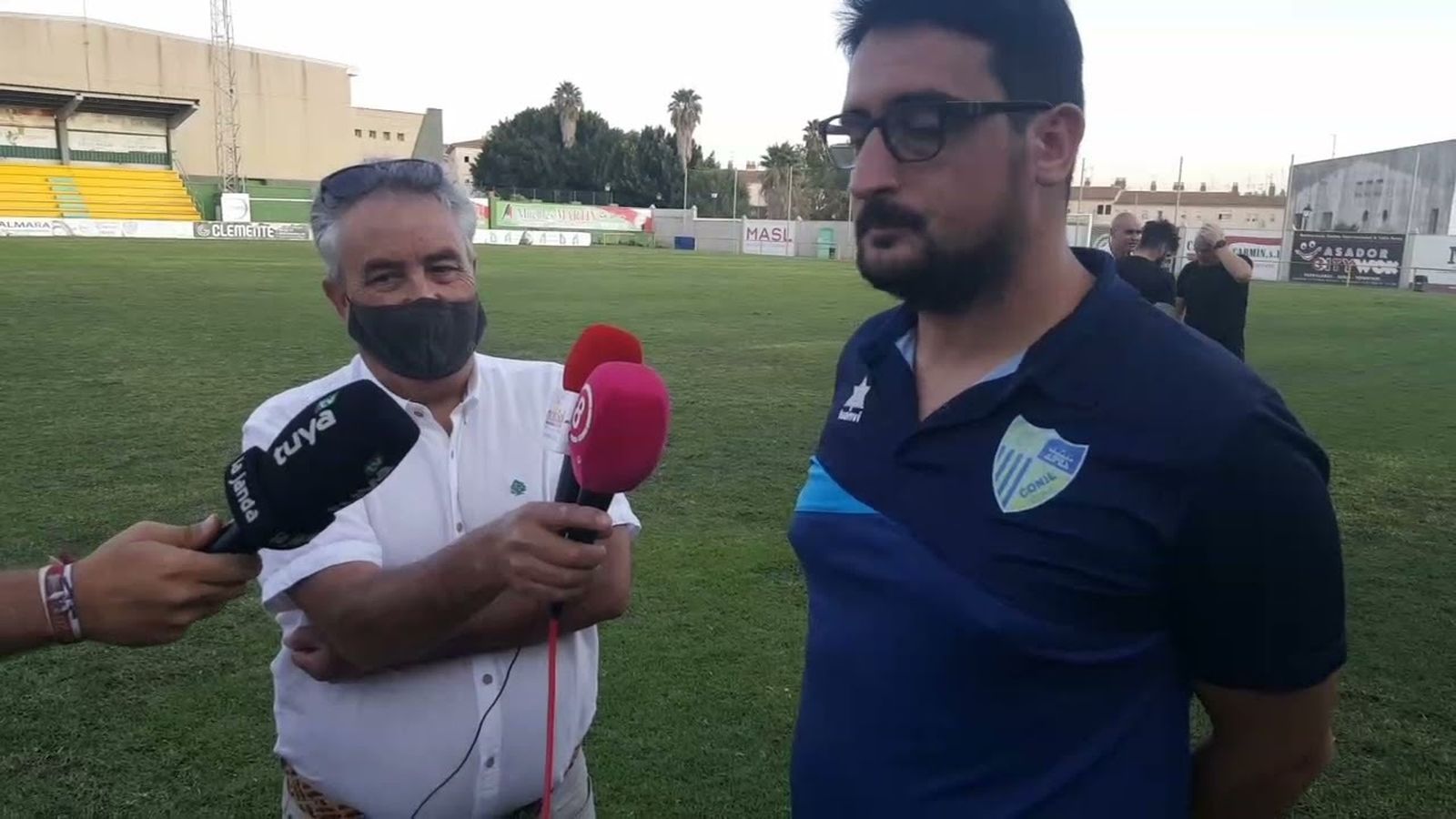 Juan Reyes, entrenador del Conil.