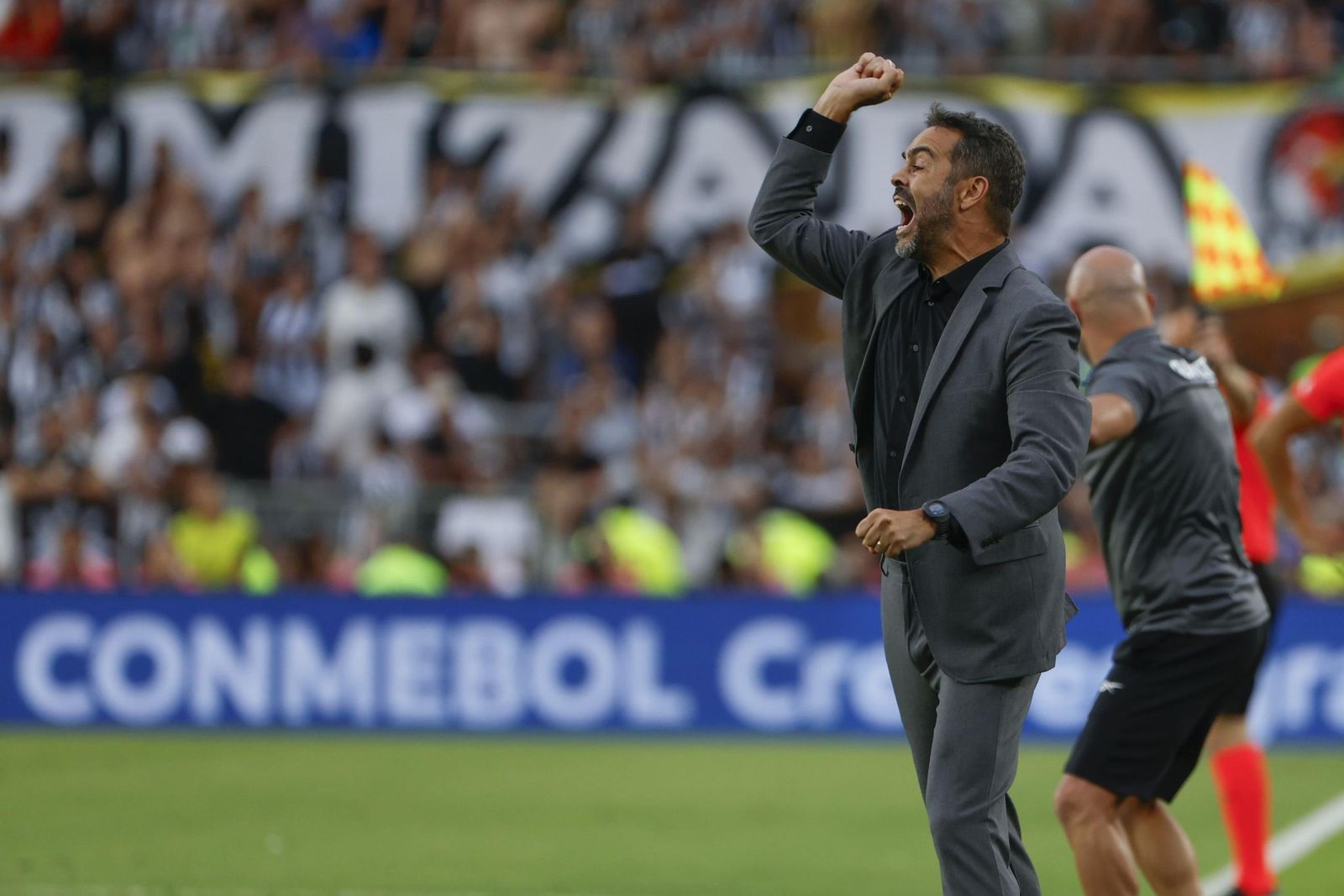 Las fotos de una final de la Libertadores histórica; Botafogo, campeón con 10, ante Atlético Mineiro