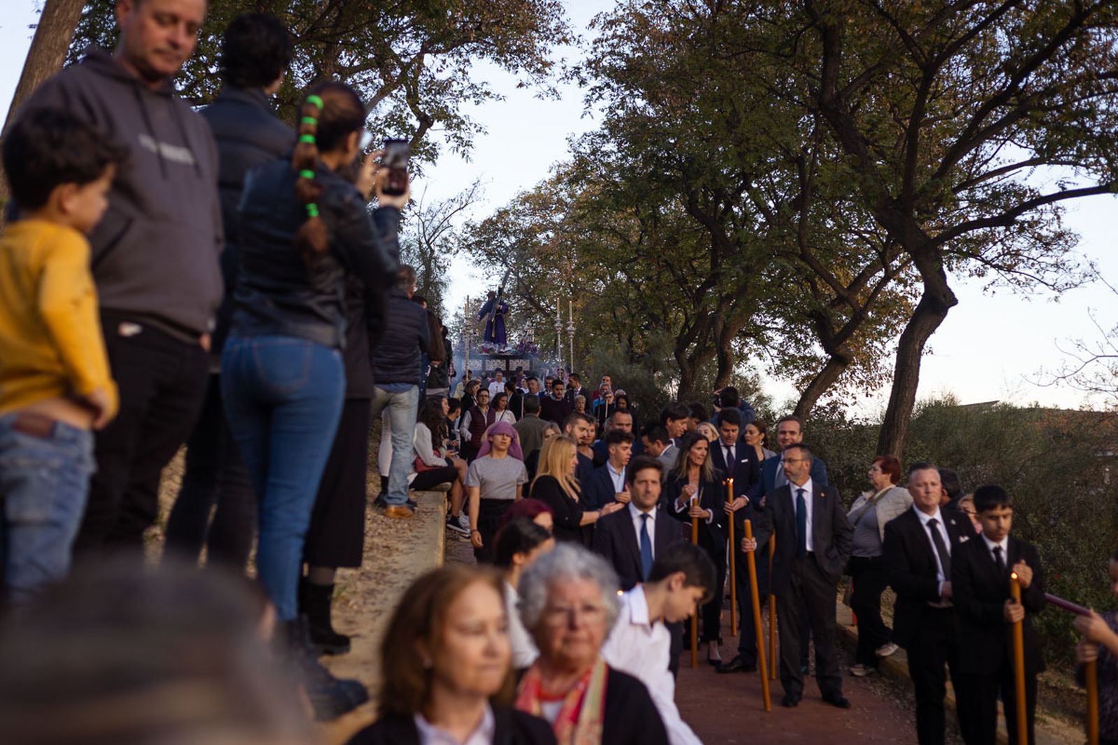 Imágenes de la procesión de Nuestro Padre Jesús de la Salvación