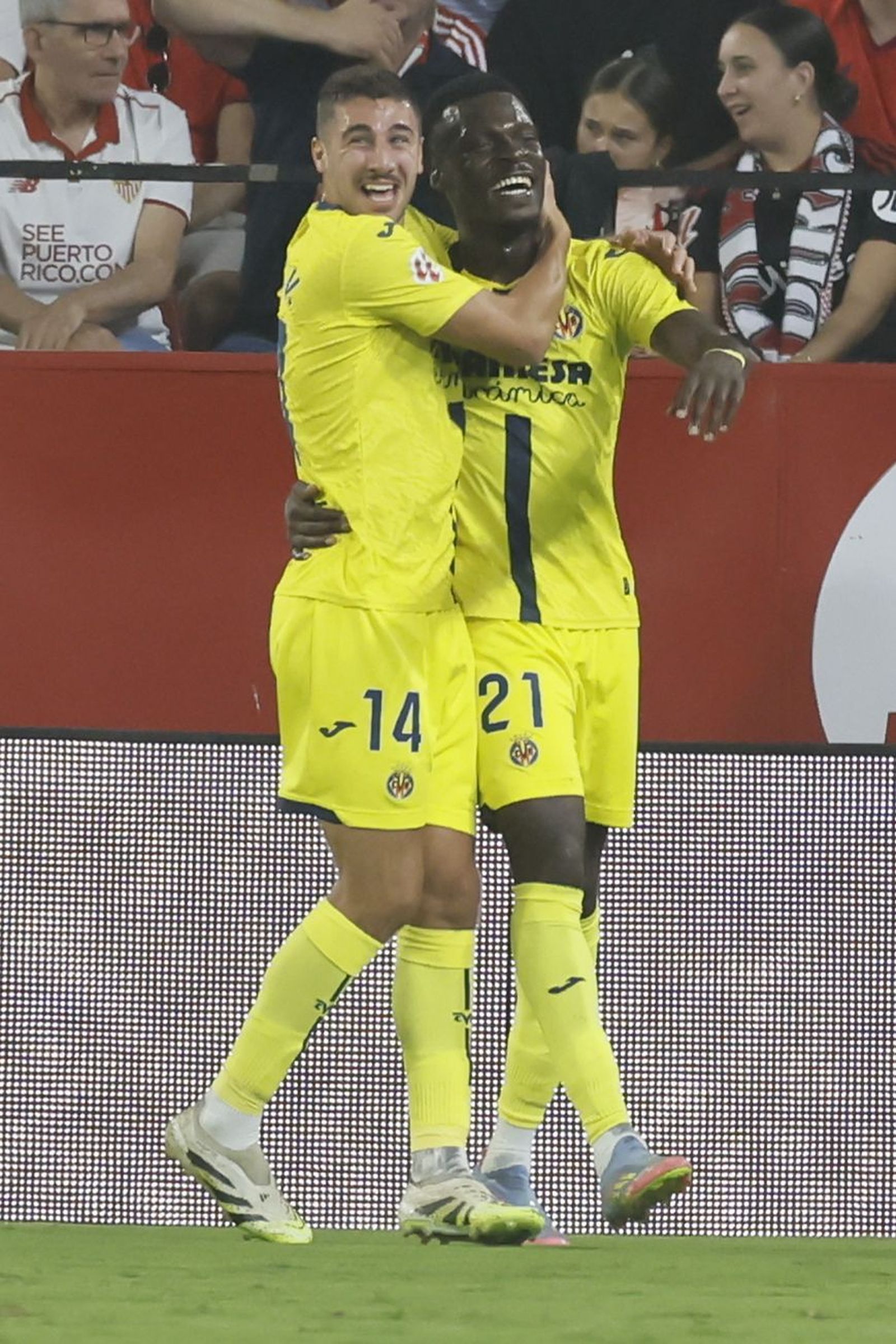 Las fotos del Sevilla-Villarreal