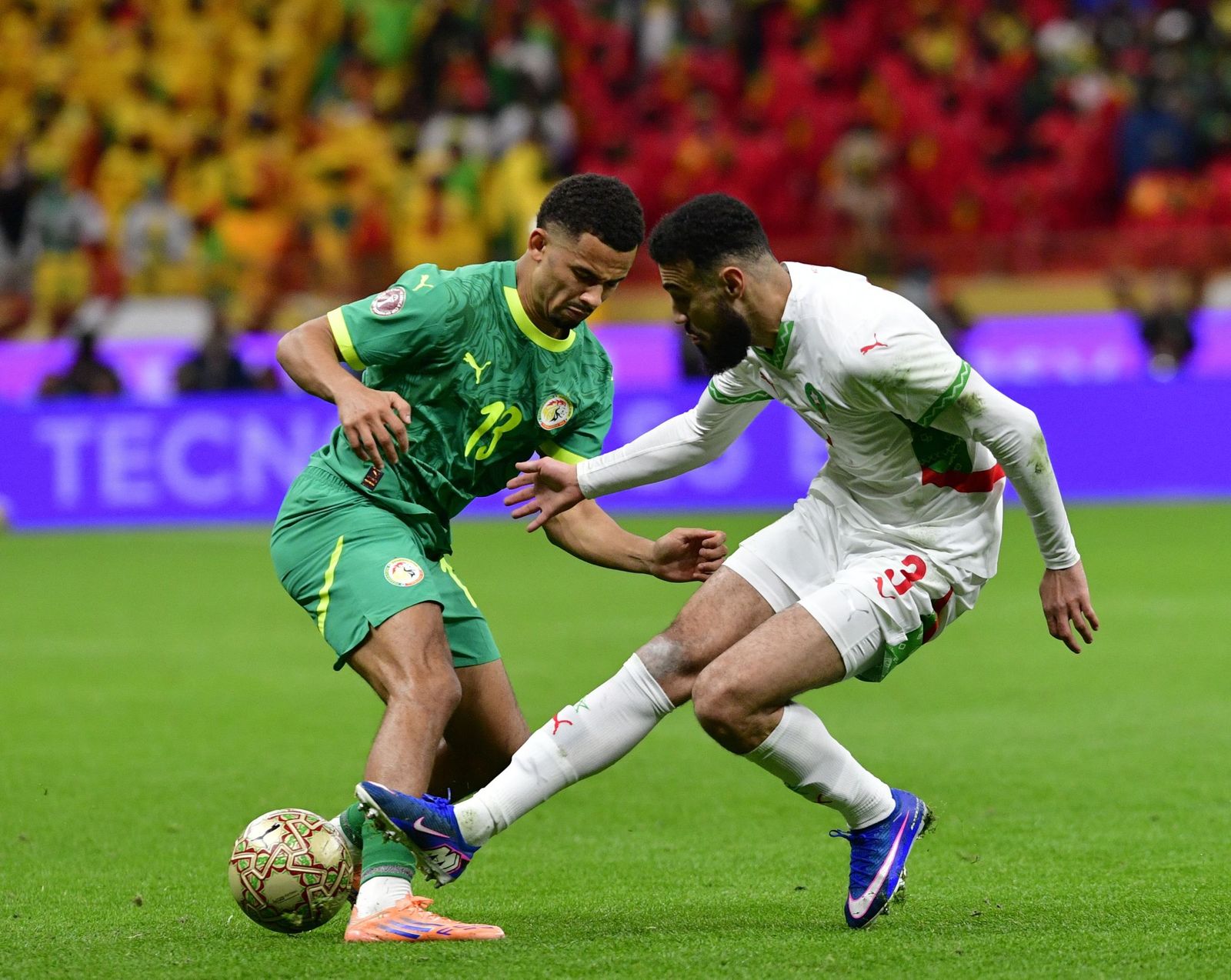 Las fotos de la final entre Marruecos y Senegal en la Copa África