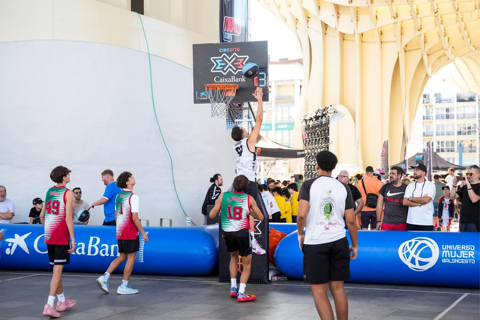 Las fotos del Circuito 3x3 Caixabank en las Setas