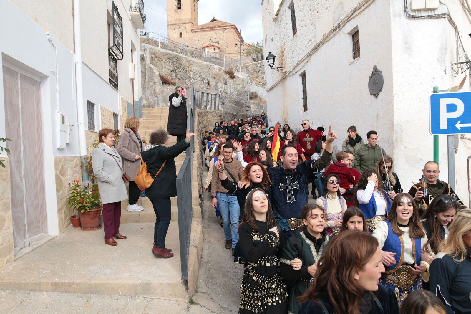 Los Moros y Cristianos de Gérgal se enfrentan en las fiestas de San Sebastián