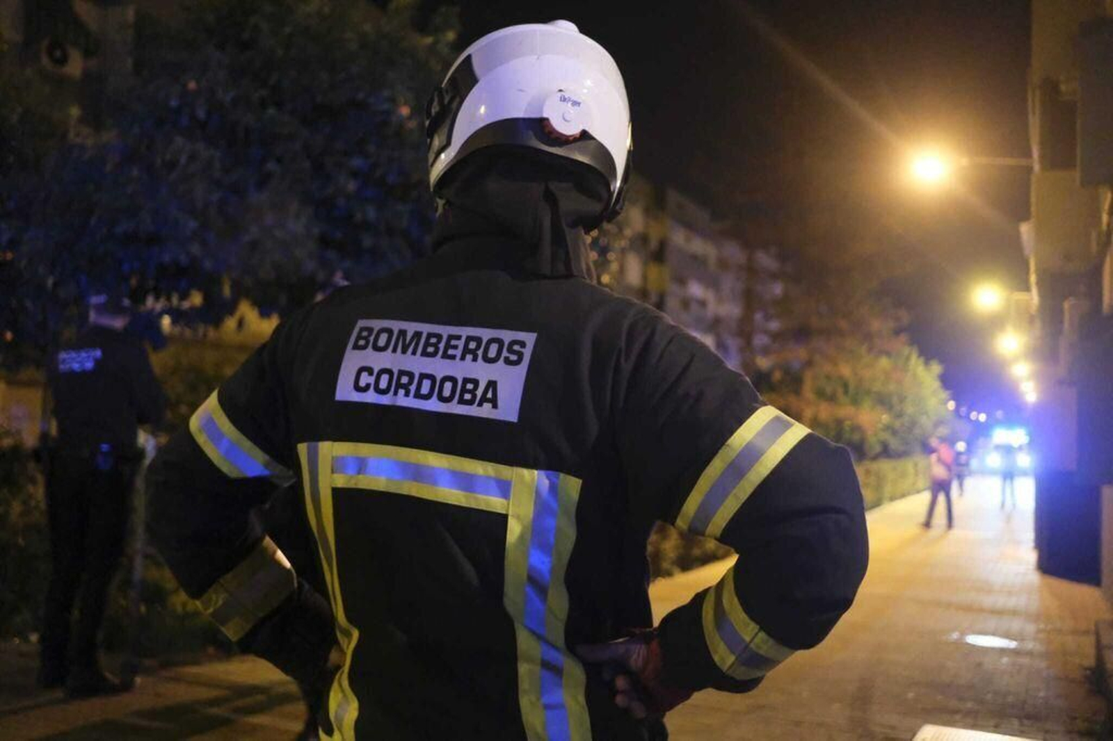 Un bombero de Córdoba.