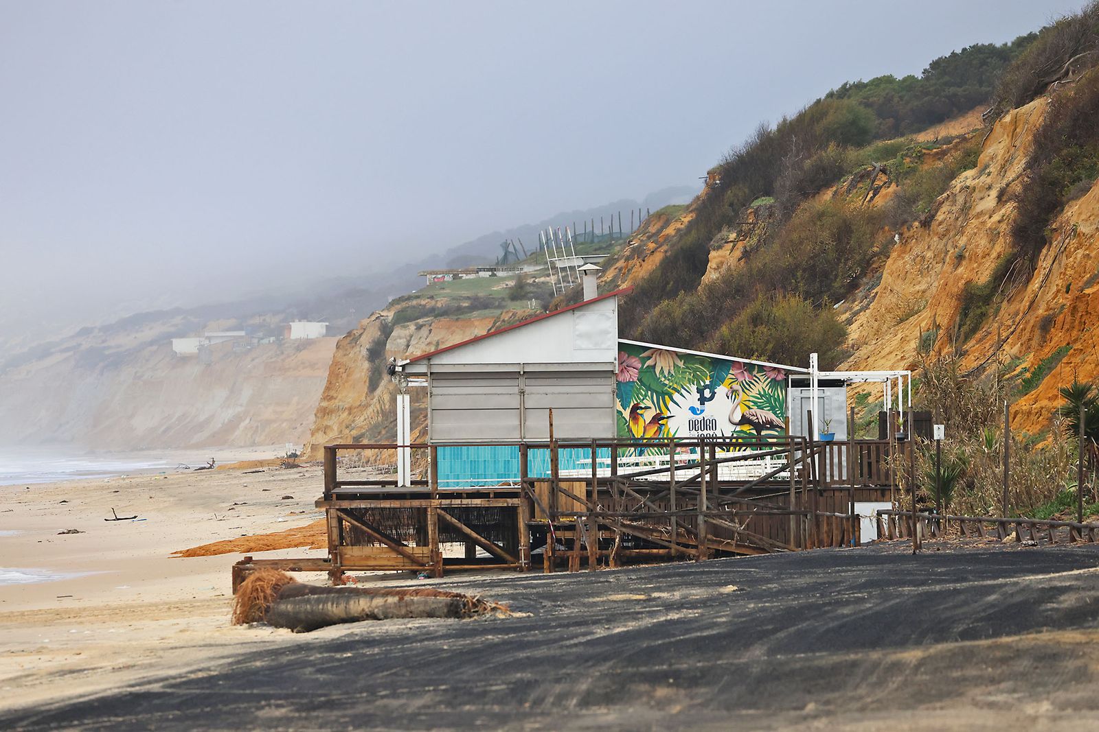 Las fotografías de los daños en Matalascañas