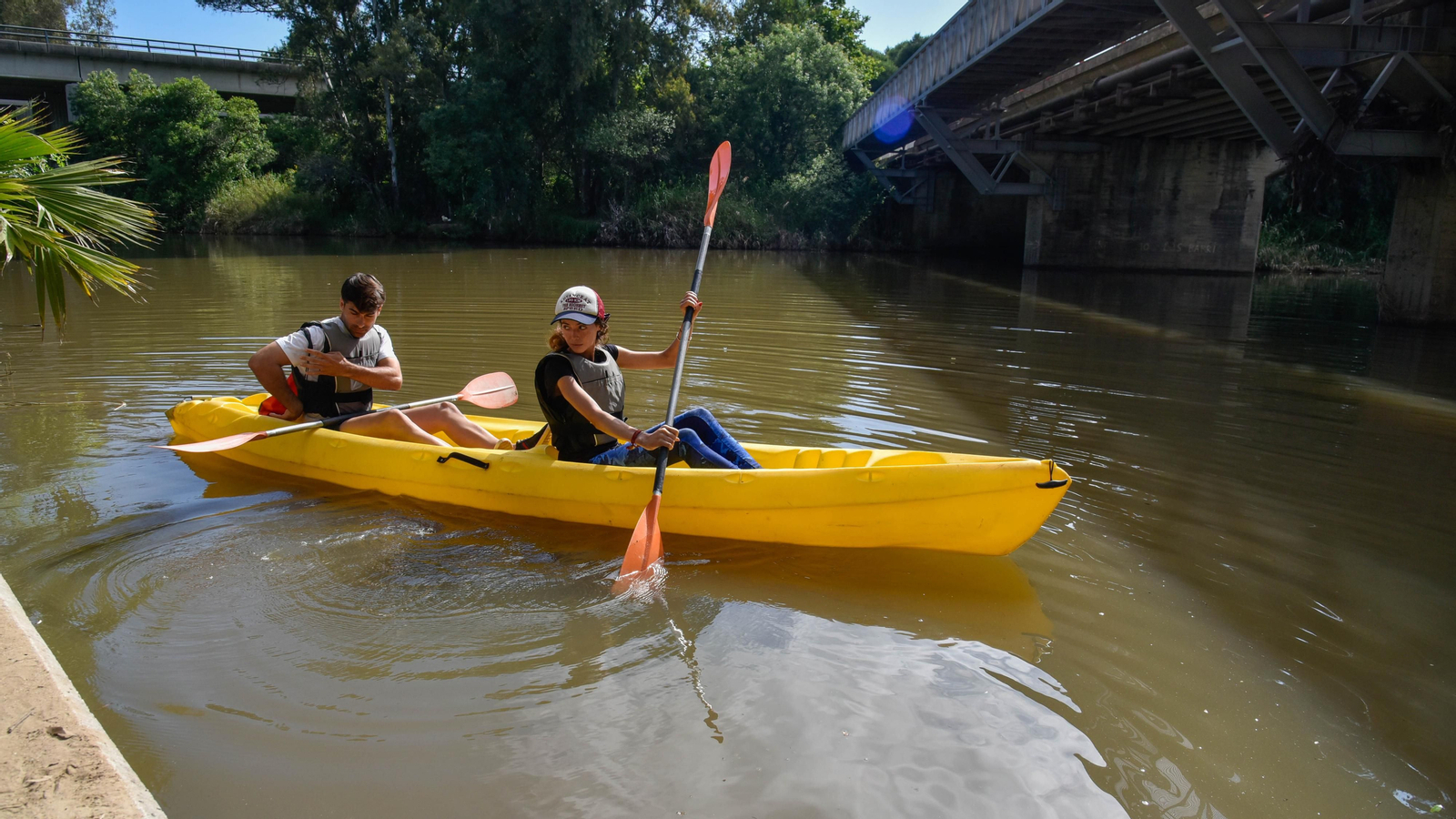 Ruta en kayak por El Palmones
