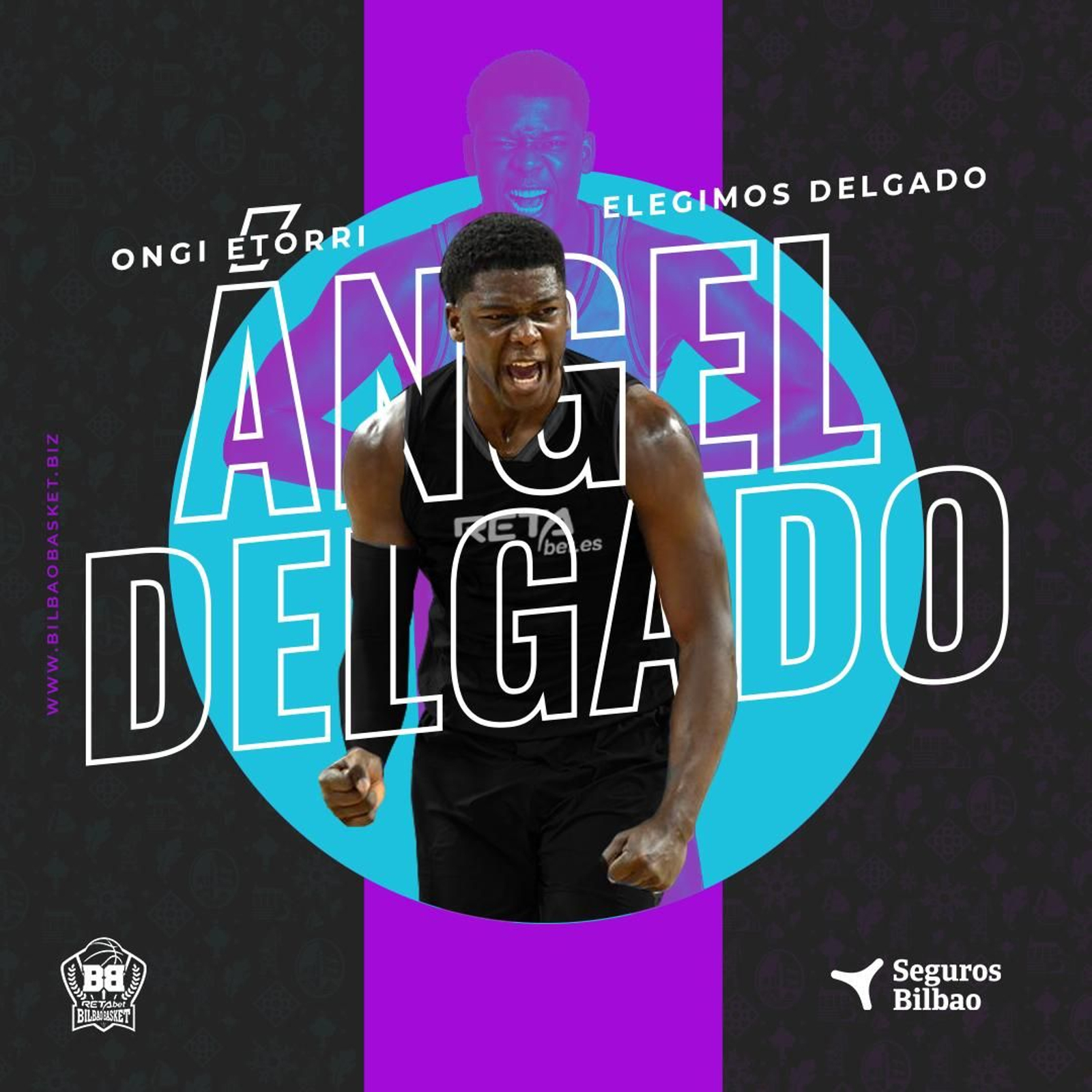 Ángel Delgado, nuevo jugador del Bilbao Básket.