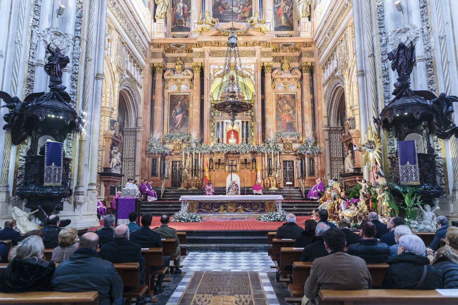 Misa en la Catedral de Córdoba.