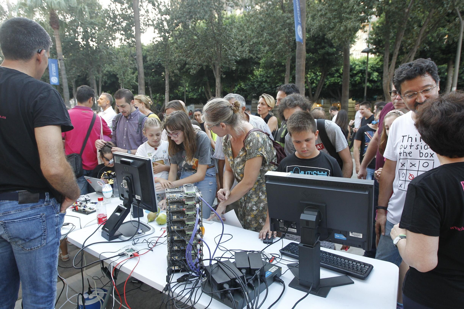Fotogalería Noche Europea de los Investigadores. Universidad de Almería-UAL