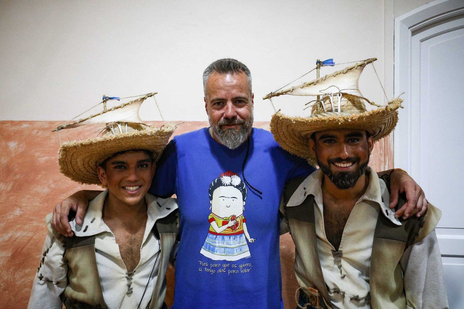 El ambiente en camerinos