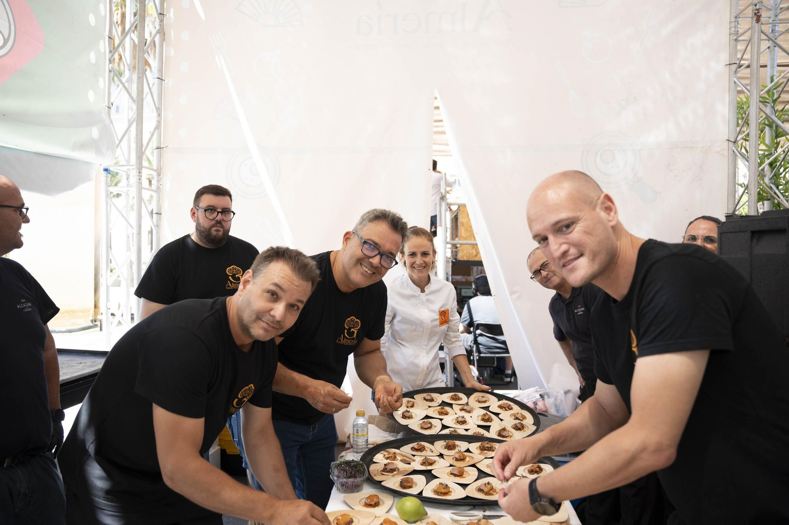 Las imágenes de la charla y degustación de la gamba roja por Rafa Rodríguez