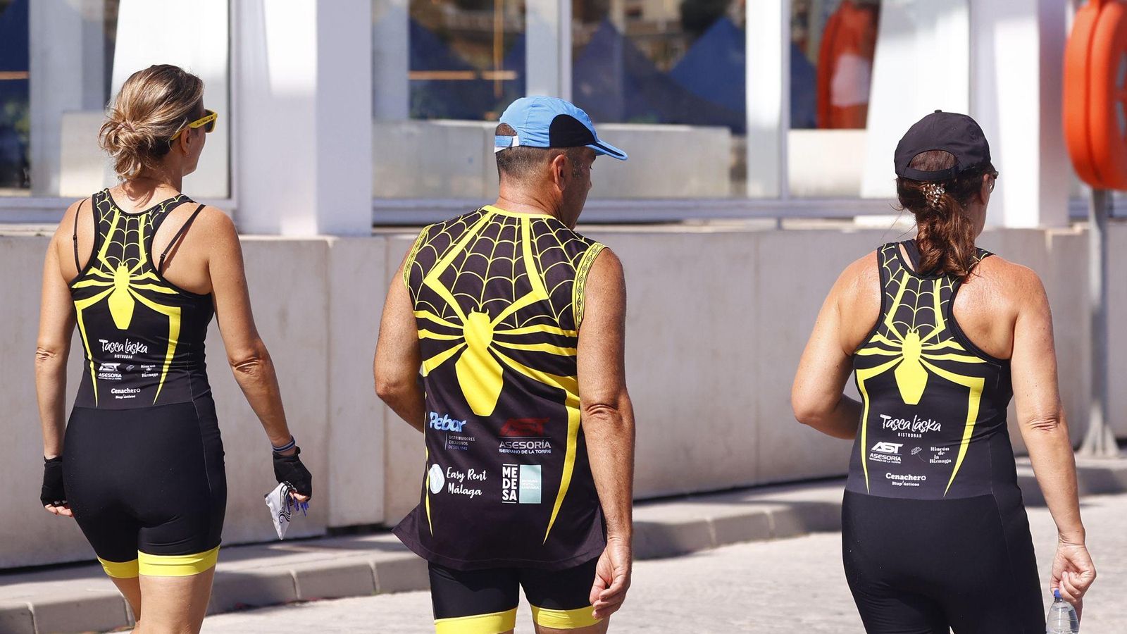 Remeros del Club Deportivo Remo La Araña