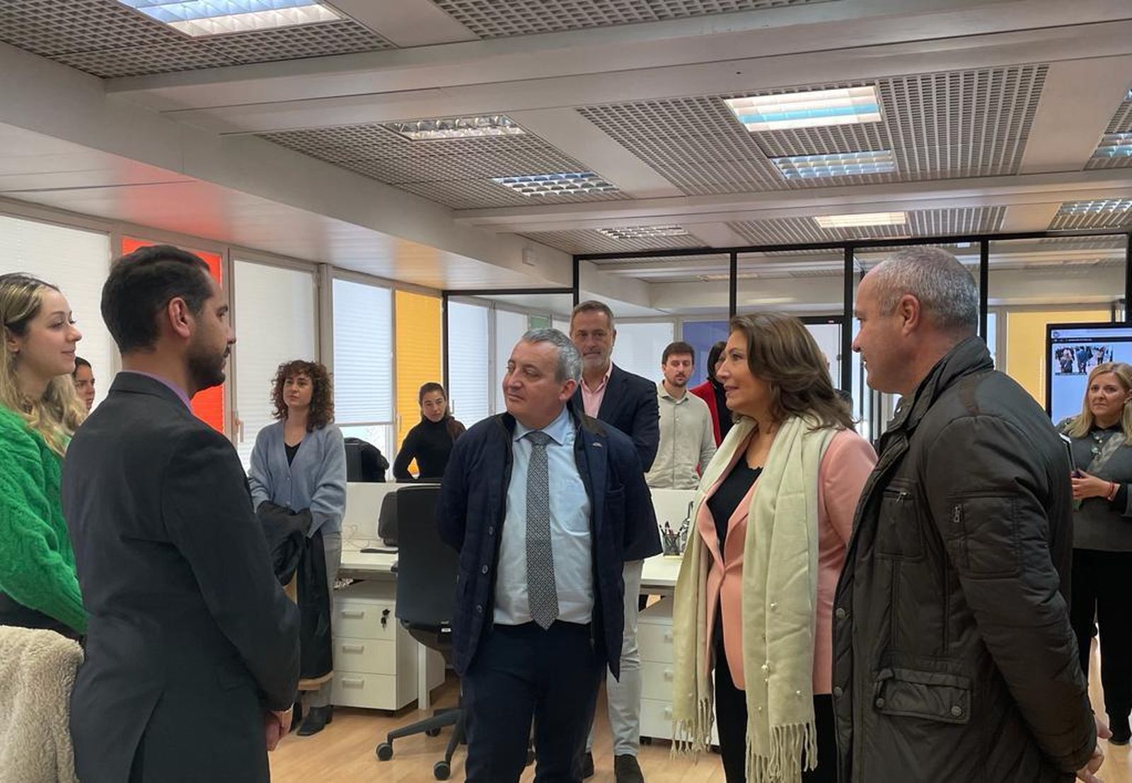 Visita de la consejera de Agricultura, Carmen Crespo, al consorcio LifeWatch ERIC