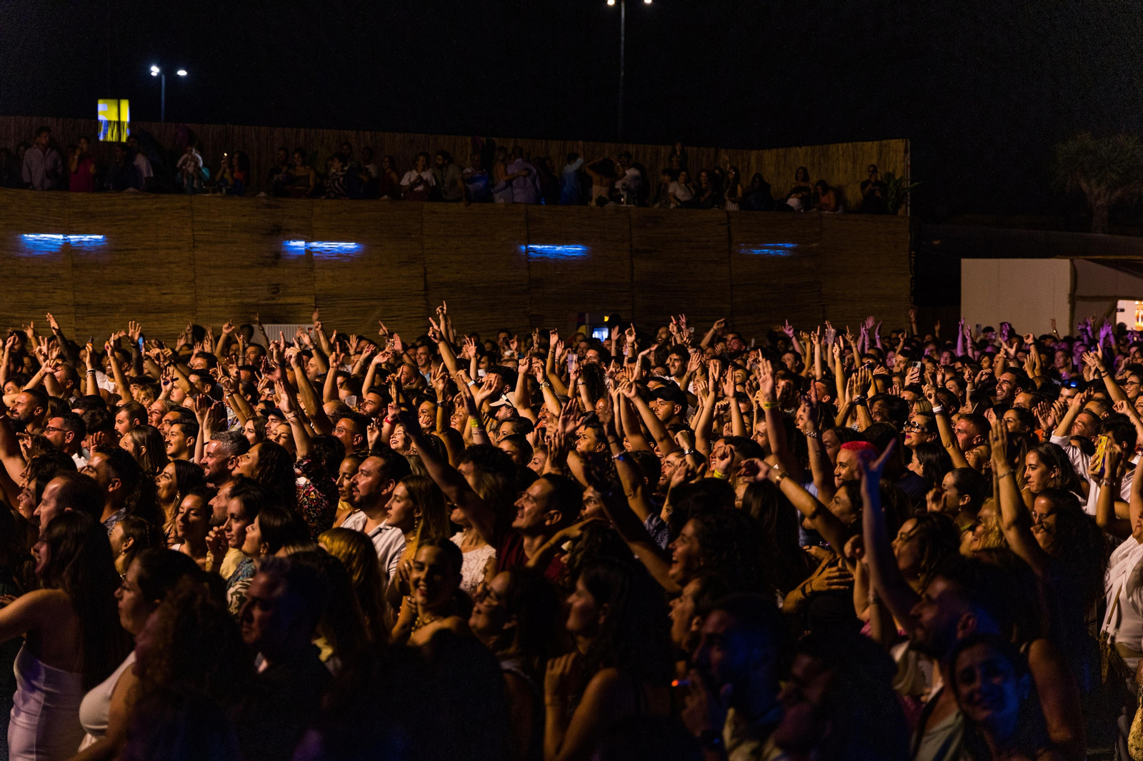 Raúle, en concierto en el Bahía Sound de San Fernando