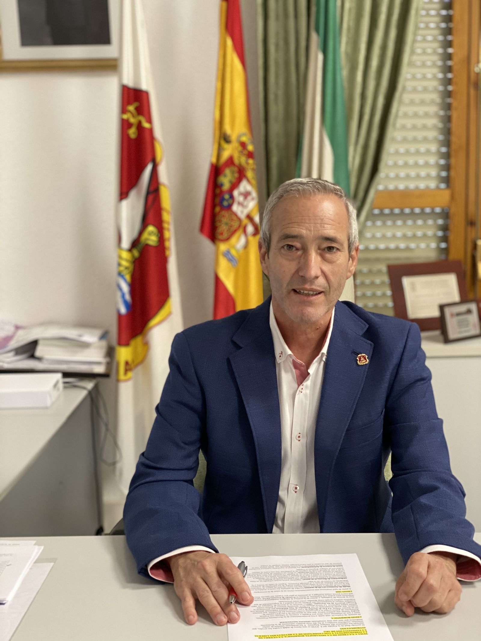 Francisco Giménez, alcalde de Dalías